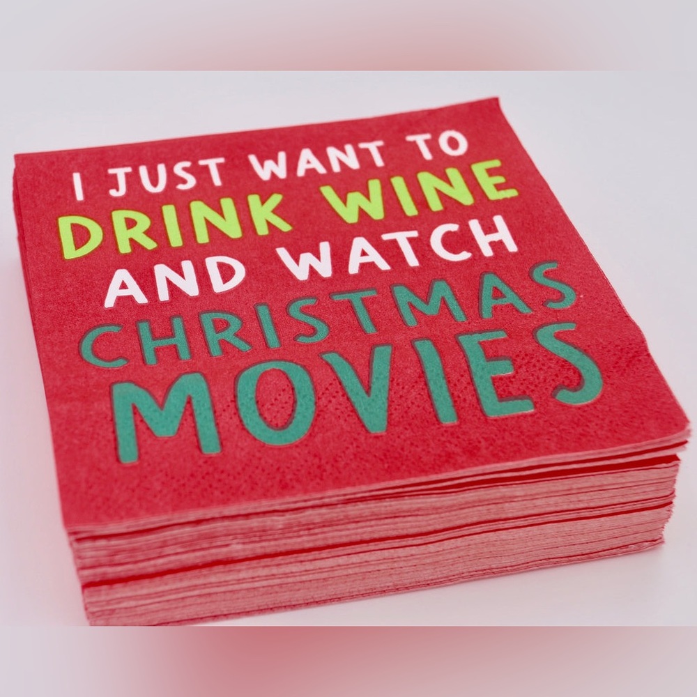 5” Napkins 3 PLY COCKTAIL 20 COUNT | MOVIES